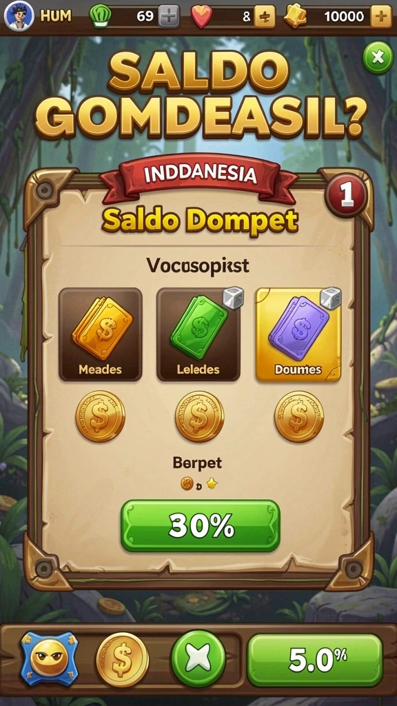 g668 - Tampilan menu utama G668 yang intuitif.