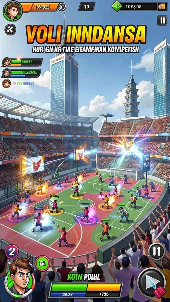 idrgame - Tampilan antarmuka awal yang menarik dan responsif.