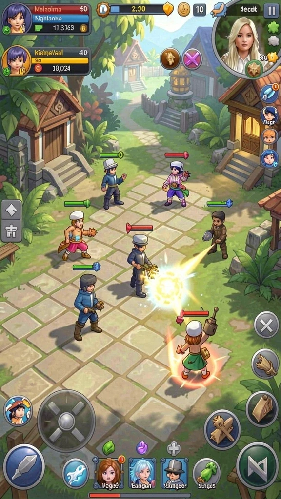 ompong188 - Screenshot permainan yang menunjukkan antarmuka pengguna yang menarik.