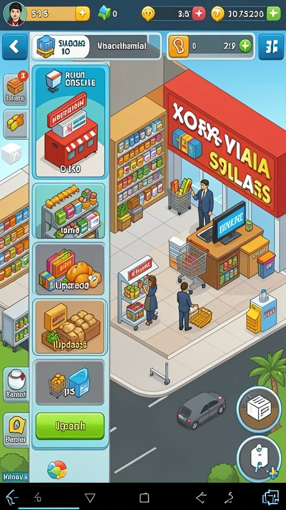 rajazeus - Tampilan awal game dengan karakter utama yang menawan.